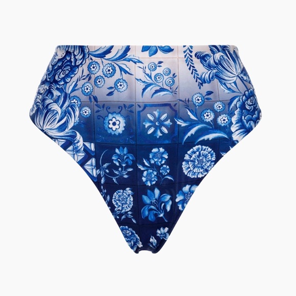 Agua Bendita Penelope Floral Bikini Bottom (M)